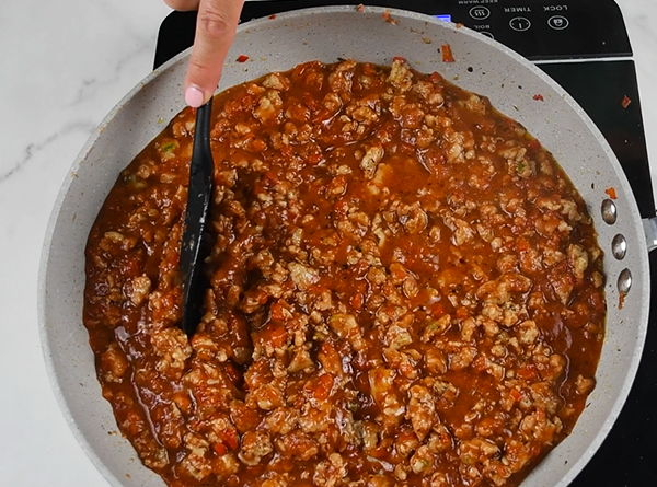 Lasagna Stuffed Peppers - Step 4